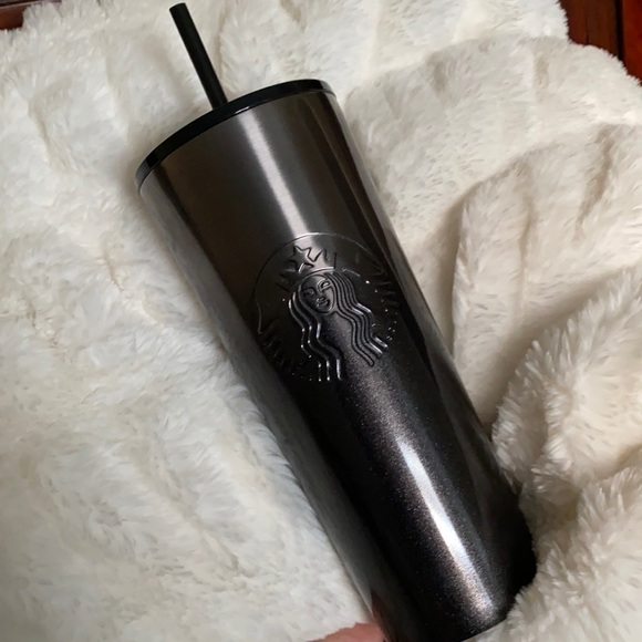 Starbucks Ombre Black Glitter Venti Tumbler